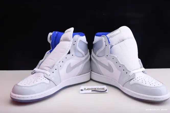 Rep Racer Air High Zoom Jordan 1 CK6637-104 Retro White Blue 0529